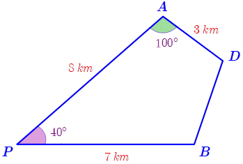 Hỏi Hưng phải đi bao xa nữa để đến được đích (làm tròn kết quả đến hàng phần mười)? (ảnh 1)