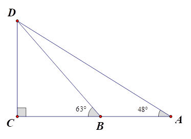 Tính tích vô hướng  vecto AO . vecto BI. (ảnh 2)