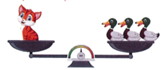 Mèo nặng 6 kg. Mèo nặng hơn vịt là: (ảnh 1)