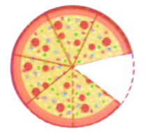 Hà đã ăn 1/3 chiếc bánh. Chiếc bánh Hà ăn là: (ảnh 3)