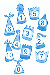 Viết số thích hợp vào chỗ chấm từ các số đã cho (theo mẫu) (ảnh 1)