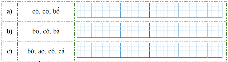 Sắp xếp các từ ngữ thành câu phù hợp: (ảnh 1)