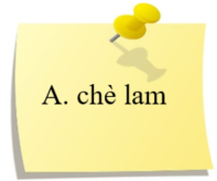 Em hãy khoanh vào đáp án có từ chứa chữ “th”: (ảnh 1)