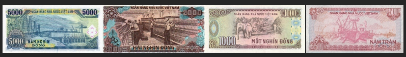 Quan sát hình ảnh của các tờ tiền sau đây (ảnh 1)