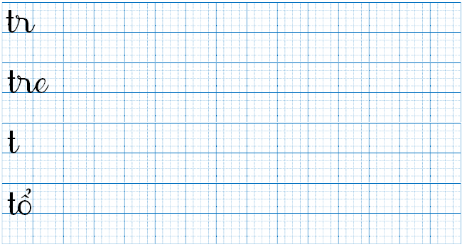 II. Tập viết tr tre t tổ (ảnh 1)