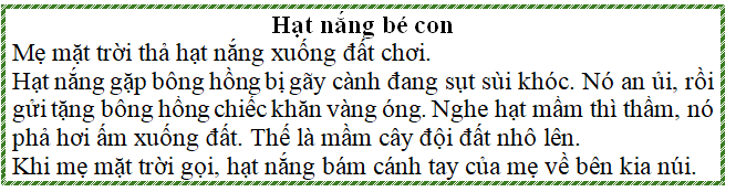 Tập đọc  gửi thư củi bụi cây núi (ảnh 2)