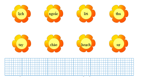 Nối đúng rồi viết lại từ ngữ: (ảnh 1)