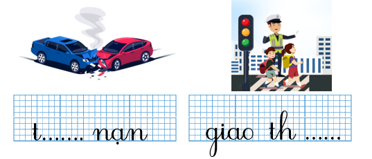 Em hãy điền vần và dấu thanh thích hợp vào chỗ trống: (ảnh 1)