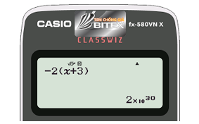 Kết quả của giới hạn Lim { - 2{x + 3 là: (ảnh 1)