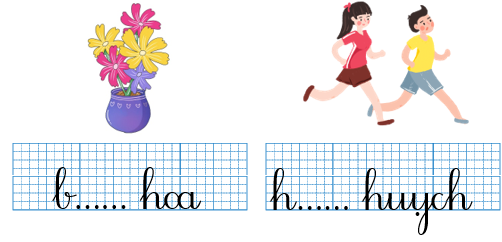 Em hãy điền vần “uynh” hoặc “inh” và dấu thanh thích hợp vào chỗ trống: (ảnh 1)