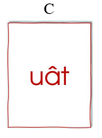 Từ “loắt choắt” có chứa vần nào dưới đây: (ảnh 3)