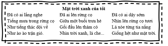 Ở khổ (2), nhà thơ lên rừng cọ giữa buổi trưa hè để làm gì? (ảnh 1)