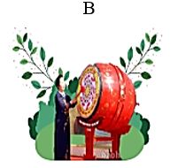 Hình ảnh nào sau đây xuất hiện chiếc trống trường: (ảnh 3)