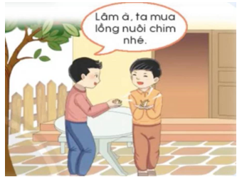 Khi vừa nhặt được hai chú sẻ non, Nam nói gì với Lâm?   (ảnh 1)