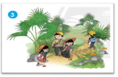 Bức tranh dưới đây tương ứng với câu thơ nào:   (ảnh 1)