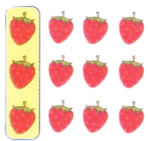 Hình đã khoanh  1/6 số quả là: (ảnh 1)