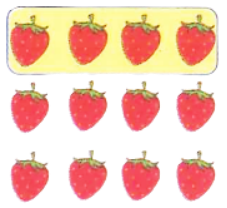 Hình đã khoanh  1/6 số quả là: (ảnh 2)