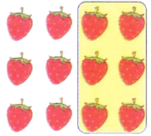 Hình đã khoanh  1/6 số quả là: (ảnh 4)