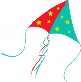 A kite with stars on it
AI-generated content may be incorrect.