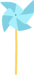 A blue pinwheel on a stick
AI-generated content may be incorrect.