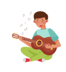 Look at the picture and choose the letter A, B, C or D to complete the sentences.Can he ___________? - Yes, he can. (ảnh 1)