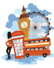 Look at the picture and choose the letter A, B, C or D to complete the sentences.I was in ___________ last year. (ảnh 1)