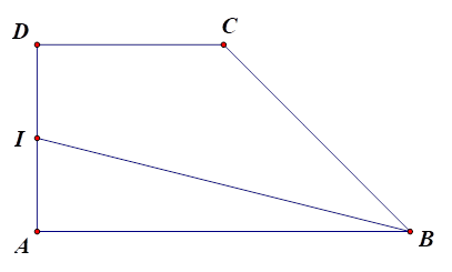 Tính giá trị ( vecto IA + vecto IB). vecto D có dạng ka mũ 2. Khi đó k bằng bao nhiêu? (ảnh 1)