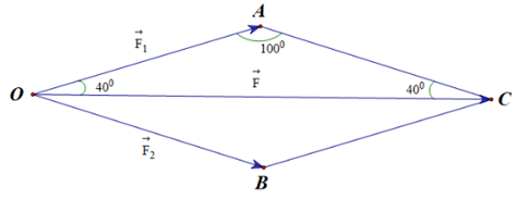 Hỏi vật đó phải chịu một lực tổng hợp có cường độ bằng bao nhiêu Newton (kết quả làm tròn đến hàng phần trăm)? (ảnh 1)