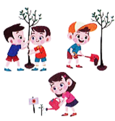 Tổ Một và tổ Hai được phân công trồng 20 cây xanh. Tổ Một đã trồng được 7 cây xanh. Tổ Một trồng được ít hơn tổ Hai 4 cây. Hỏi: a. Tổ Hai đã trồng được bao nhiêu cây xanh? (ảnh 1)