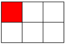 Hình đã tô màu 1/3 số ô là: (ảnh 4)