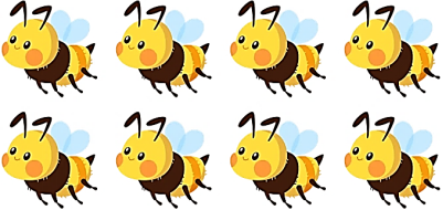 Khoanh tròn vào 1/2 số con vật trong mỗi hình (ảnh 2)