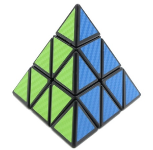 Một khối rubik có dạng hình chóp tam giác đều (các mặt khối rubic là các tam giác đều bằng nhau), có chu vi đáy bằng (ảnh 1)