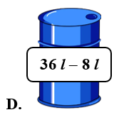 Thùng nào dưới đây đựng được ít nước nhất? (ảnh 5)