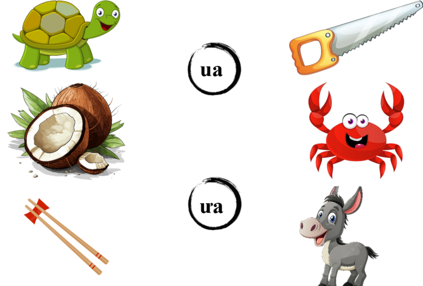 Nối đúng: ua ưa (ảnh 1)