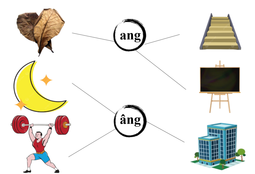 Nối đúng: ang âng (ảnh 2)