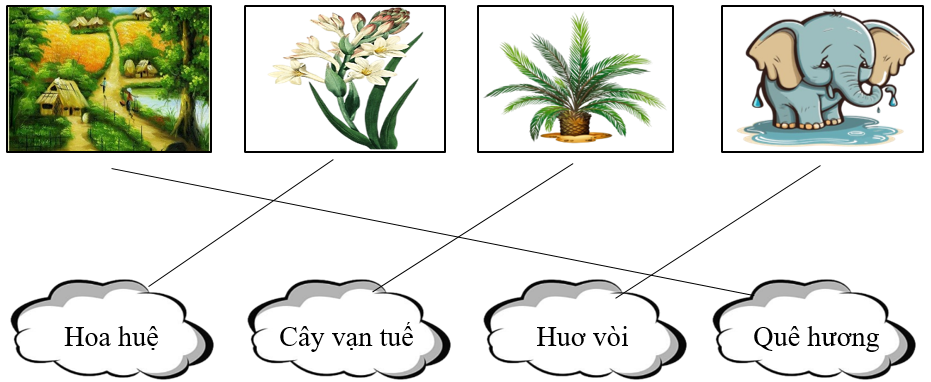 Nối ô chữ với hình (ảnh 2)