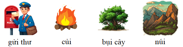 Tập đọc  gửi thư củi bụi cây núi (ảnh 1)