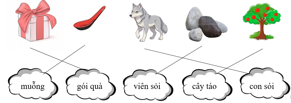 Nối ô chữ với hình: (ảnh 2)