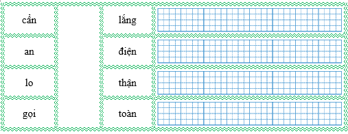 Nối đúng rồi viết lại từ ngữ: (ảnh 1)