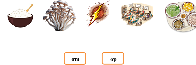 Nối đúng: ơm ơp (ảnh 1)