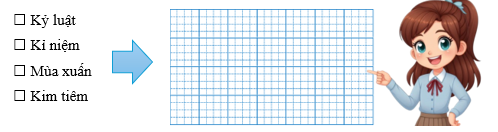 Đánh dấu ☑ vào từ viết sai chính tả và viết lại cho đúng (ảnh 1)