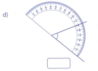 Quan sát và viết số đo góc thích hợp vào ô trống: (ảnh 4)