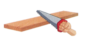 Chú Bình cưa thanh gỗ dài 64 cm thành hai đoạn, một đoạn dài 34 cm. Độ dài của đoạn gỗ còn lại là: (ảnh 1)