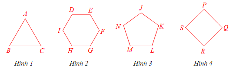 Trong các hình sau, hình nào là hình lục giác đều? (ảnh 1)