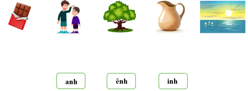 Nối đúng: anh ênh inh (ảnh 1)