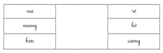 Nối đúng thành chữ có nghĩa (ảnh 1)