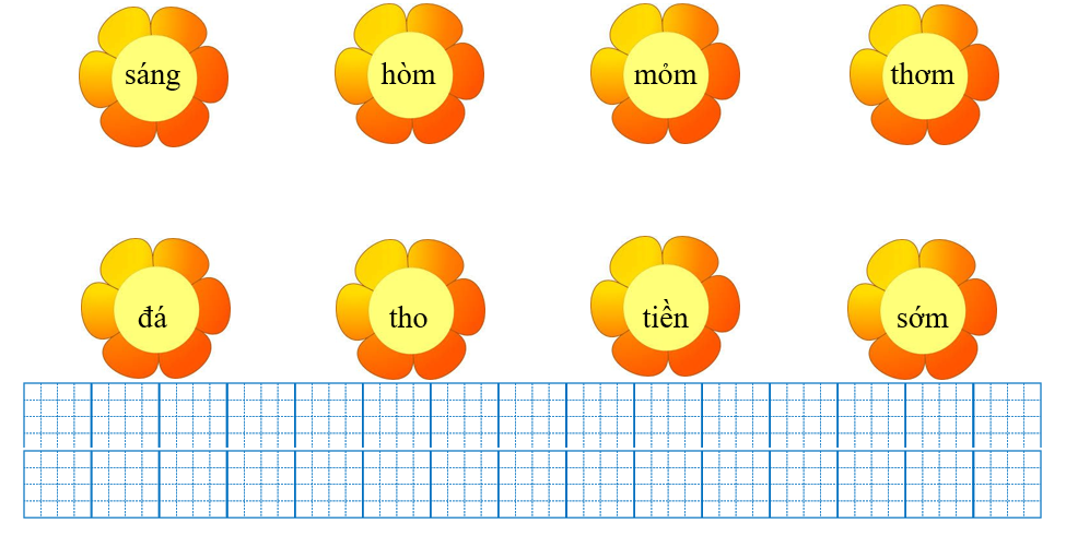 Nối đúng rồi viết lại từ ngữ: (ảnh 1)