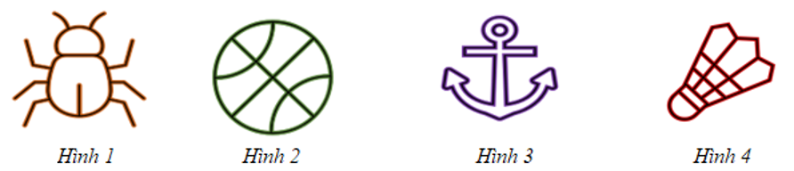 Trong các hình sau, hình nào có tâm đối xứng? (ảnh 1)