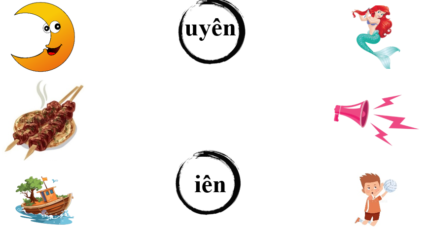Nối đúng uyên iên (ảnh 1)