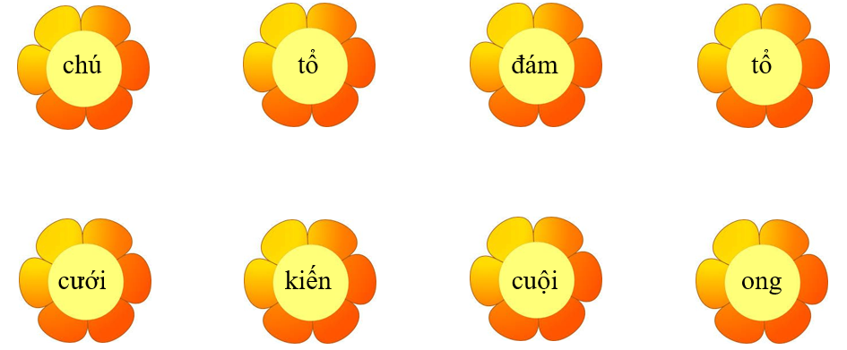 Nối đúng rồi viết lại từ ngữ: (ảnh 1)